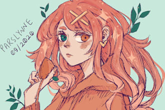 draw fanart or your oc in my anime art style