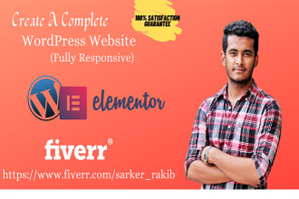 be your elementor expert for elementor website by elementor pro