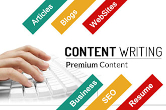 write SEO articles on any niche