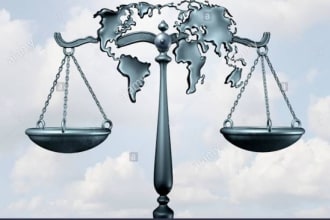 handle international law and justice related tasks