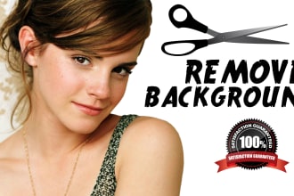 do background removal and photo correction with 8 year ongoing work experience