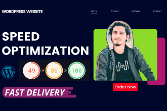 do wordpress website speed optimization or speed up wordpress website