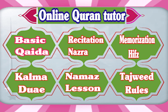 teach you holly quran with proper tajweed