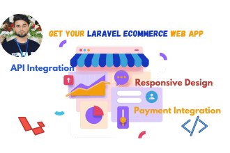 make laravel ecommerce website