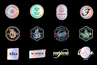 do hologram logo design