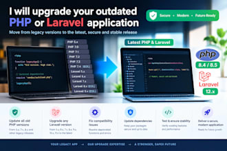 php security fixes, laravel audit, migrate your legacy PHP to node js
