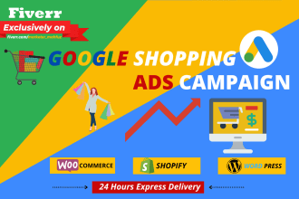 set up merchant center with products upload and google shopping ads