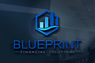 design credit repair,consulting, business and financial logo