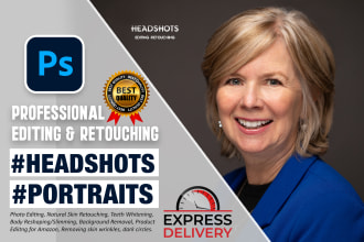 retouch photoshop business headshot corporate portrait photo