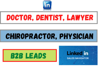 build doctor, dentist, lawyer, chiropractor and physician lead generation
