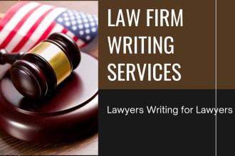 write all your law firm website content
