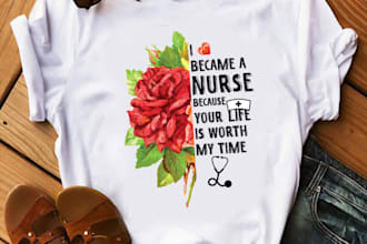 create awesome t shirt design for you
