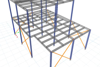 do structural calculations and design for your steel frames