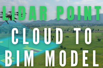 lidar point cloud scan to bim model