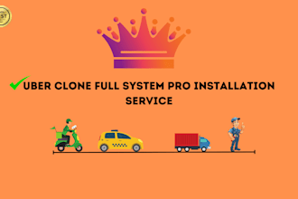 provide uber clone full system with source code
