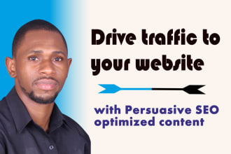 create persuasive SEO articles