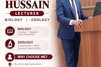 assist to unlock your potential in biology, zoology and science courses