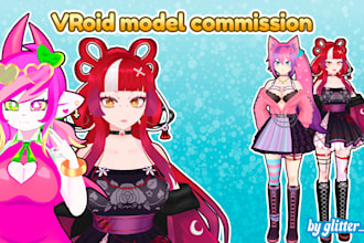 make 3d vroid models for vtubers and vstreamers