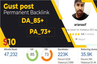 do monthly technical SEO with backlinks and gmb optimization