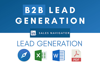 b2b lead generation with linkedin sales navigator