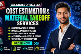 do construction cost estimation material takeoff on bluebeam, planswift