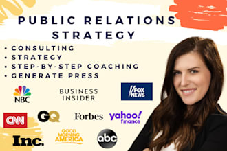 be your public relations consultant