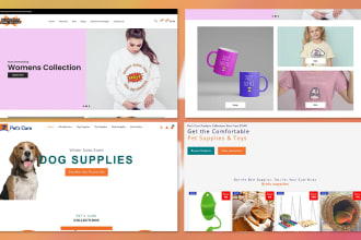 design shopify website header ads and linkedin banner or slider cover hero image