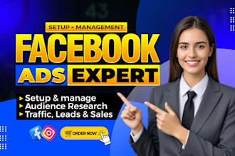 setup facebook ads campaign, meta ads for leads and sales, shopify fb ads