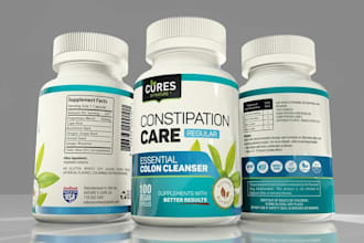 make design supplement packaging label product