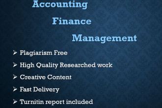 offer proficient services across finance, investing, business, and accounting