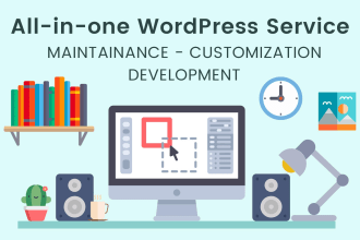 fix wordpress, PHP errors, issues and customization