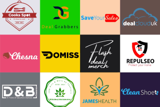 design logo for amazon ecommerce shopify ebay etsy online store shop