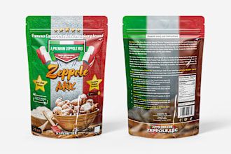 do pouch bag design, pouch packaging design from scratch