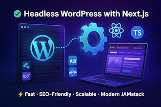 build a modern headless wordpress website with next js