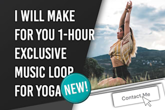 make for you 1 hour exclusive music loop for yoga exercise