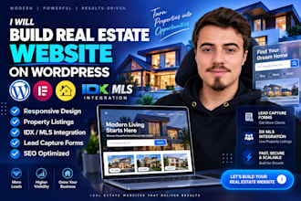 build real estate website on wordpress