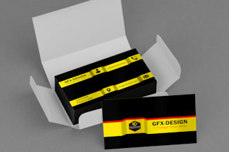 do professional  and   unique business card design