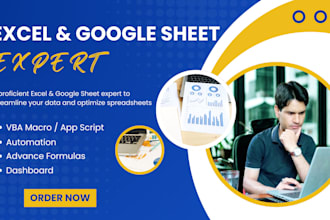 help you master excel and google sheets with expert formulas, macros, automation