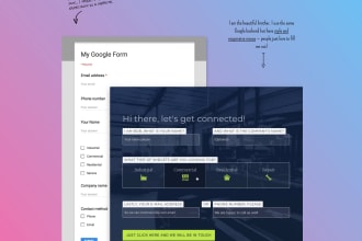 create an amazing survey form and much more for your company