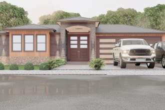design 2d floor plans and 3d interior exterior and walkthrough by architect