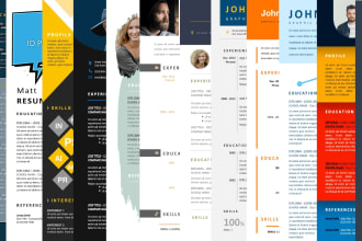 do professional resume writing, cover letter and linkedin profile
