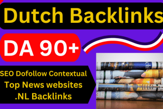 boost netherlands SEO with high da dofollow dutch backlinks