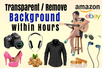 do image background removal or modern product photo editing