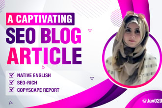 do captivating SEO article writing for your blog