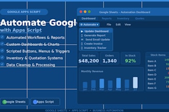 automate google sheets with apps script