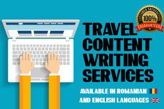 write travel articles for your blog