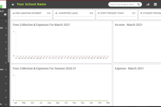 provide school management system with source code web and apps