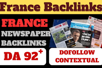do france SEO with high authority dofollow french backlinks