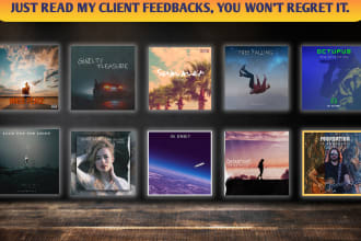 do premium album cover, podcast cover or any music cover art