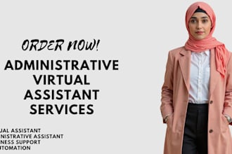 be your administrative virtual assistant for business